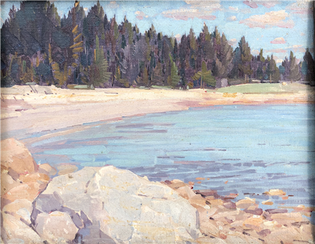 Gustave Cimiotti- Dauphnees Beach, Hubbard-Nova Scotia