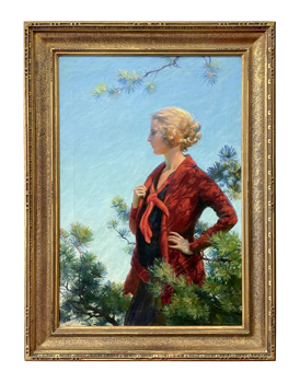 art for sale: Charles Courtney Curran