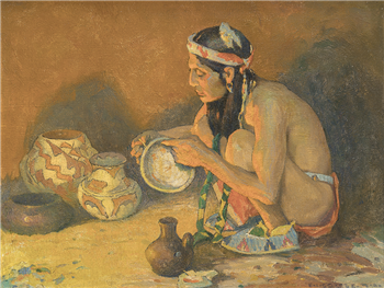 art for sale: Eanger Irving Couse