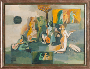 art for sale: Maqbool Fida Husain