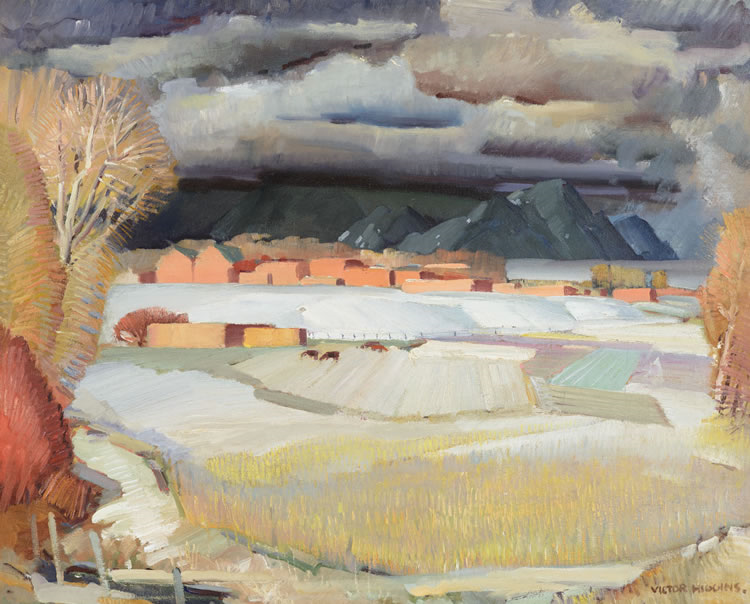 Victor Higgins : Taos in Winter