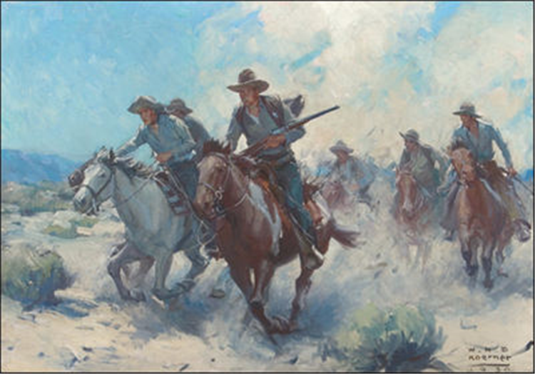 William Henry Dethlef Koerner : The Rustlers