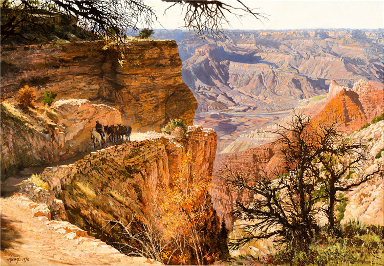 Clark Hulings : Grand Canyon