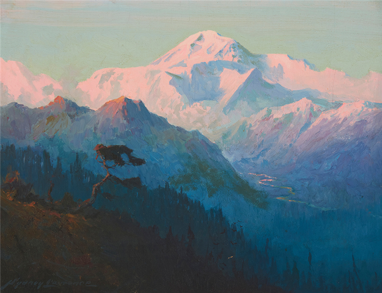 Sydney Mortimer Laurence : Denali, Alaska landscape