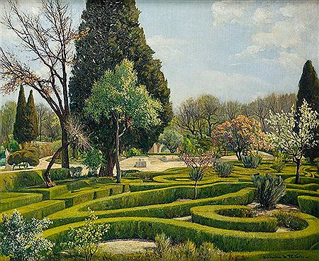 Bernardino Pantorba : Jardín