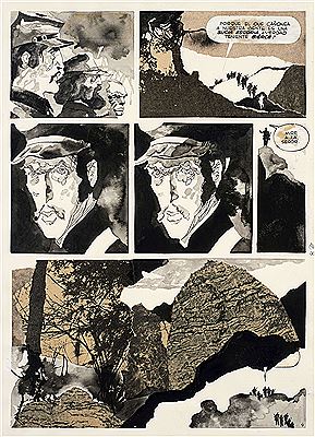 Alberto Breccia : Viajero de gris - Épisode 4  Cuentos de Soldados