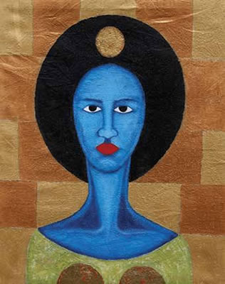 Ayoola Omogbolahan : BLUE WOMAN 2019