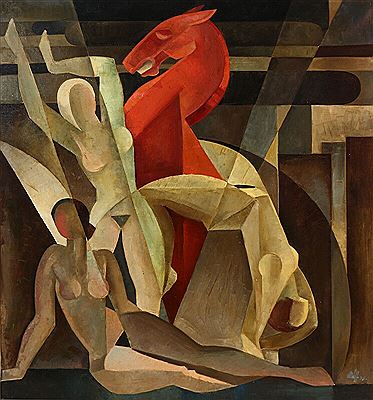 Orla Muff : Cubist composition