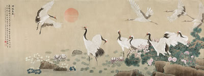 sample from Contemporary Chinese Paintings