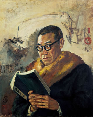 Yide Ni : Portrait of Pan Tianshou