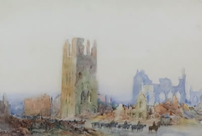 Alfred John Billinghurst : 'Ypres 1917' - Troops and equipment