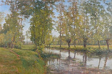 Claude Reignier : Etang de la Dombes.