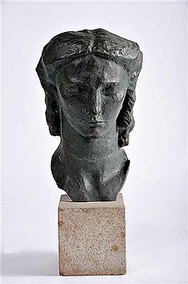 Antonio Duarte : Untitled (Female head)