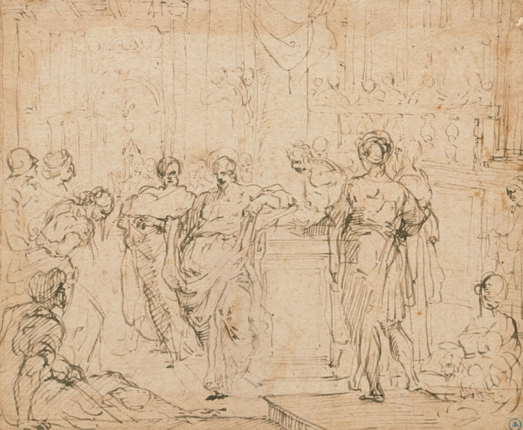 Agostino Achille Carracci : From Auction Records