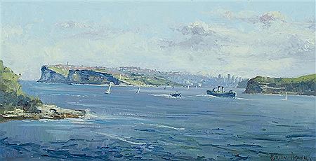 Brian Agnew : 'Sydney Harbour - from Manly'