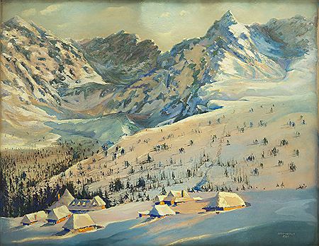 Wladyslaw Leopold Frydrych : 'Hala Gasienicowa - Tatry'