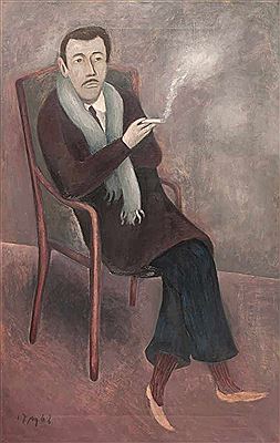 Kurt Muhlenhaupt : Man with a cigarette