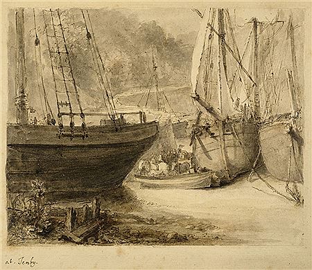 Heneage Finch : At Tenby, circa 1790