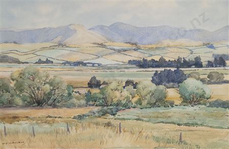 William S Wauchop : Wairarapa Landscape