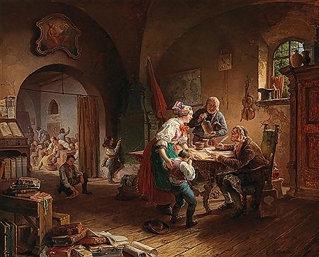 Eduard Ritter : The Village School