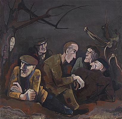 Karl (Carl) Hofer : Unemployed , 1932.