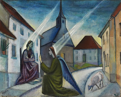 Anita Ree : Verkündigung, 1916/1919