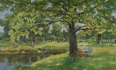 Nicolai Nikolaevich Baskakov : In the Park