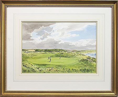 Kenneth Reed : 'GOATFELL' 8th HOLE, AILSA COURSE, TURNBERRY