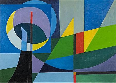 Enrico Bordoni : Senza titolo, 1958