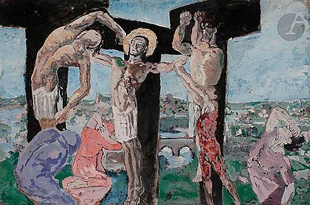 Max Cyprien Jacob : La Crucifixion