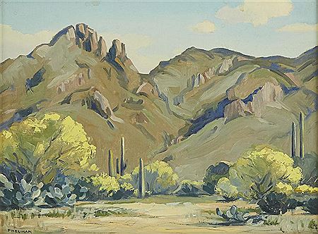 Mildred Arline Young Pneuman : 'Catalina Mountains Tucson Arizona'