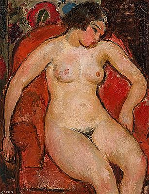 George Capon : Female Nude