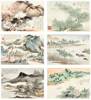 Shijia Shen : LANDSCAPE AFTER TANG POETRY  (8)