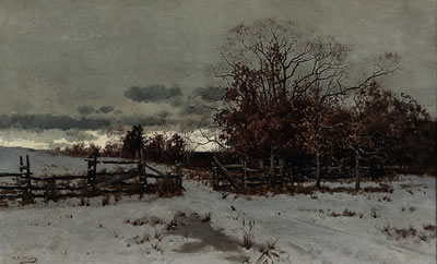 William Macy : Gate, Early Winter