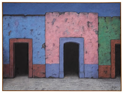 Humberto Urban : CASAS DE COLORES III [COLORFUL HOUSES III]