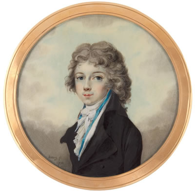 Jacob Axel Gillberg : Portrait of a young boy