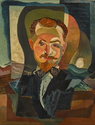 Max Herman (MH) Maxy : Portrait of Lucien Fabre