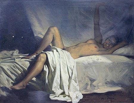 Julio Garcia Gutierrez : . Desnudo femenino