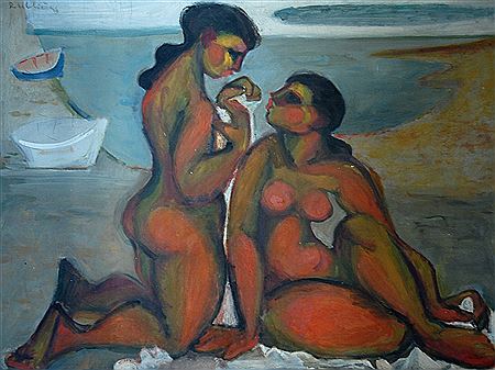 Ivo Rublic : Girls on the beach