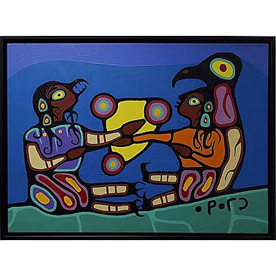 Christian Morrisseau : SPIRITUAL TEACHING, FATHER & SON - (NORVAL & CHRISTIAN)