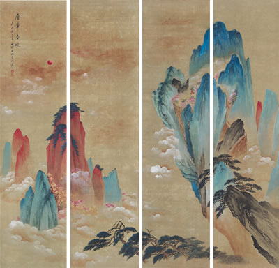 Shijia Shen : PEAKS IN THE SPRING MORNING