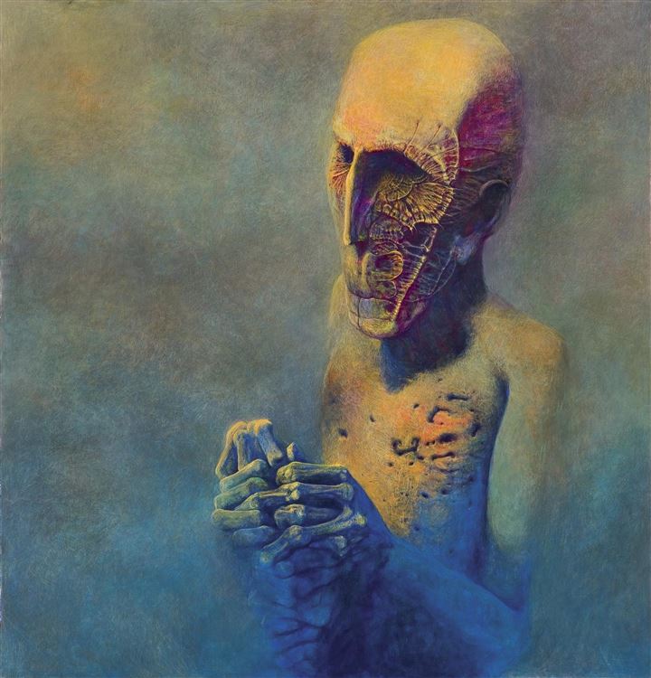 Zdzislaw Beksinski : From Auction Records