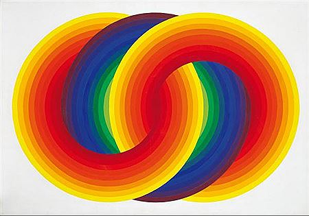 Joel Stein : 3 cercles polychromes