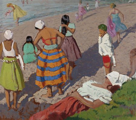 Patrick Leonard : Bathers, Skerries