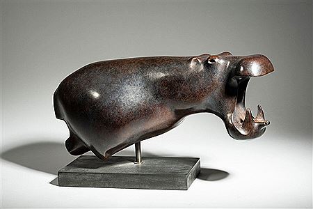 Claude Lhoste : Hippopotame