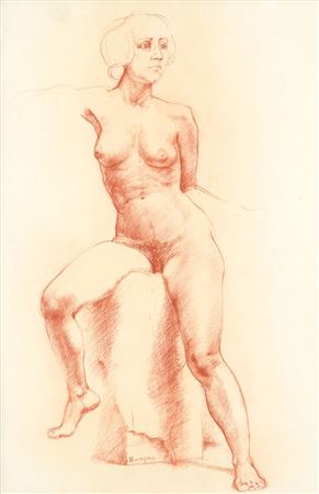 Andres Barajas : Female nude