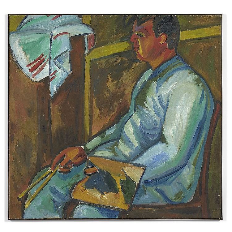 Mikhail Fyodorovich Larionov : From Auction Records