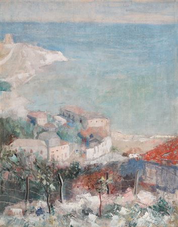 Gheorghe Juster : Landscape of Balchik