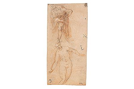 sample from DRAWINGS, from 1500 to 1900 - Online From February 25 2:00 p.m. to March 4, 2021