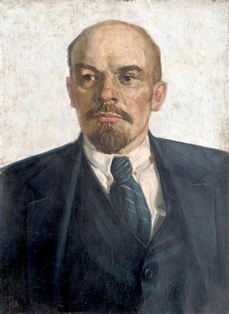 Willi Leopoldovitch Mokrozhitski : Portrait of Vladimir LENIN